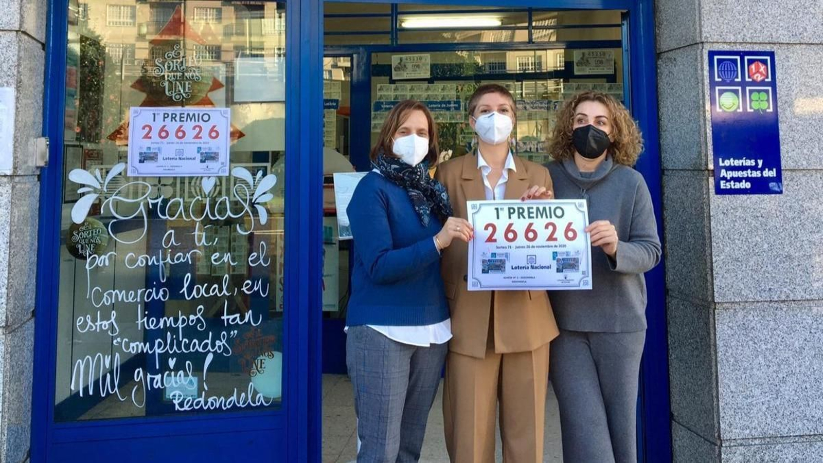 La administración La Coca de Oro Redondela