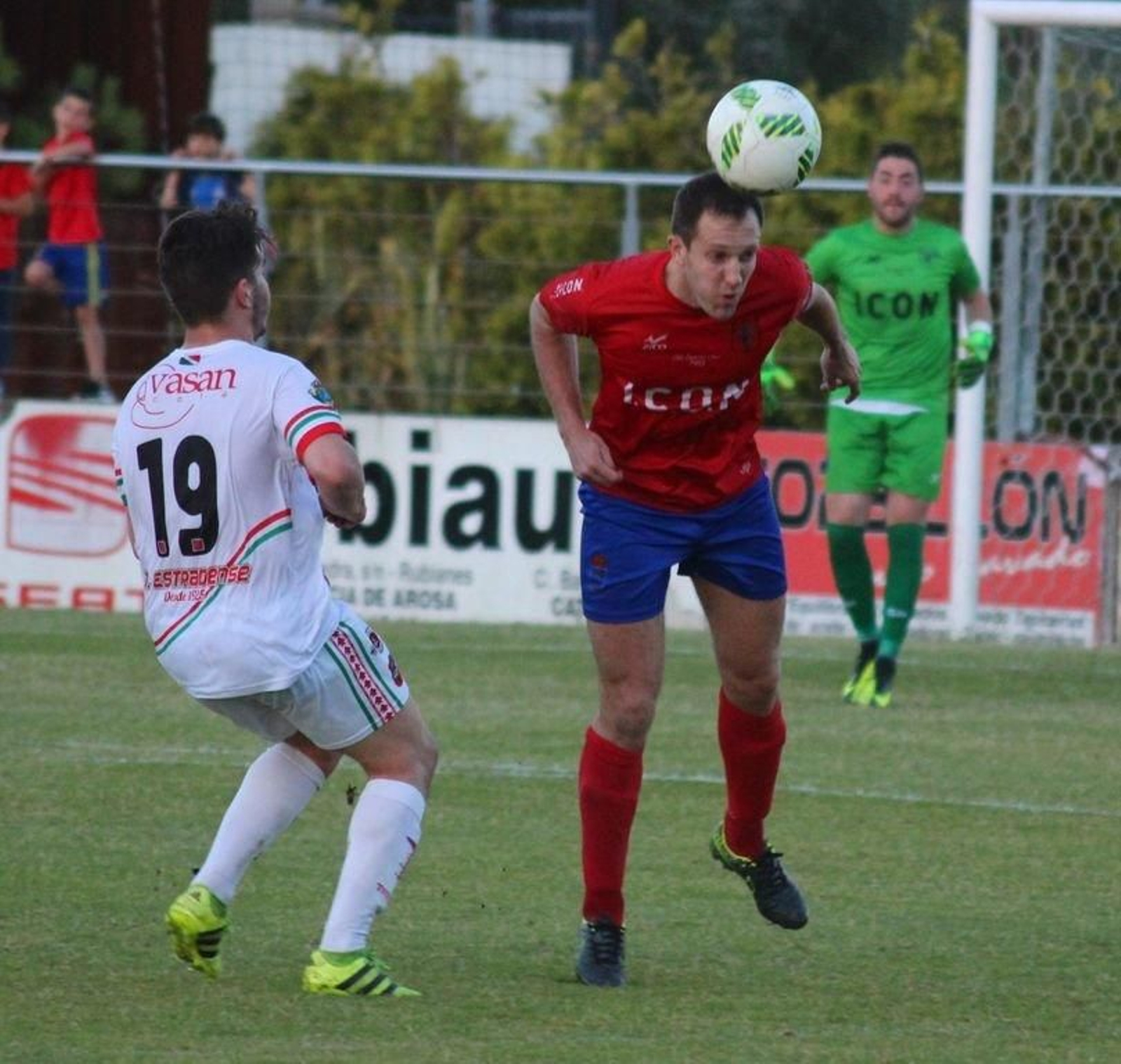 Nacho Molinos, en un partido de la pasada campaña con el Choco.