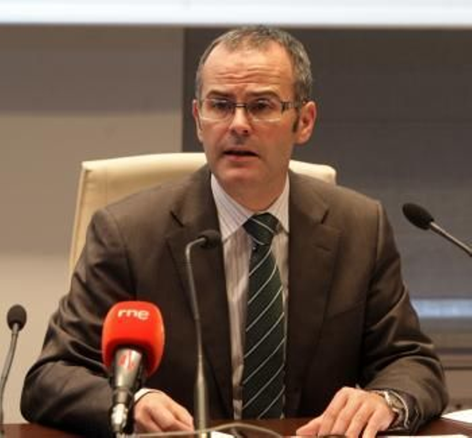 El conselleiro de Educación y Ordenación Universitaria, Jesús Vázquez Abad