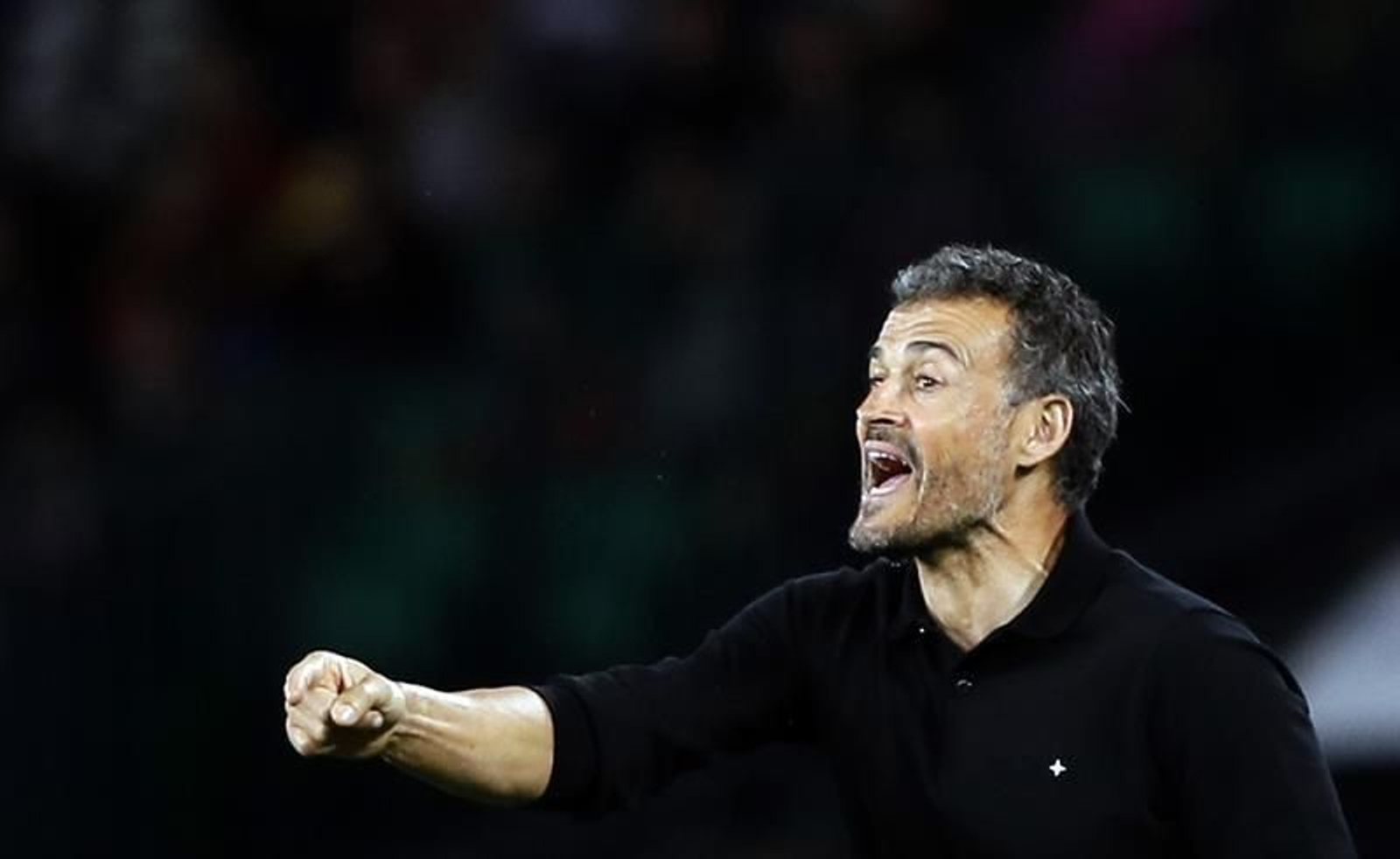 El seleccionador español, Luis Enrique Martínez