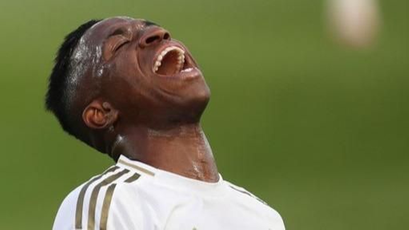 El madridista Vinicius Junior, en el partido contra el Eibar.