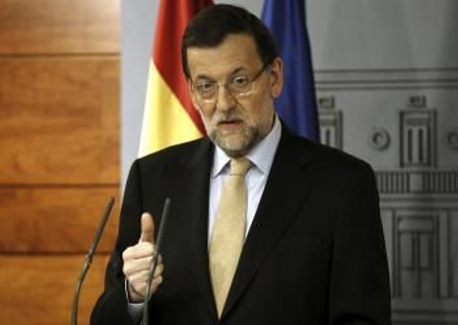 El presidente del Gobierno, Mariano Rajoy
