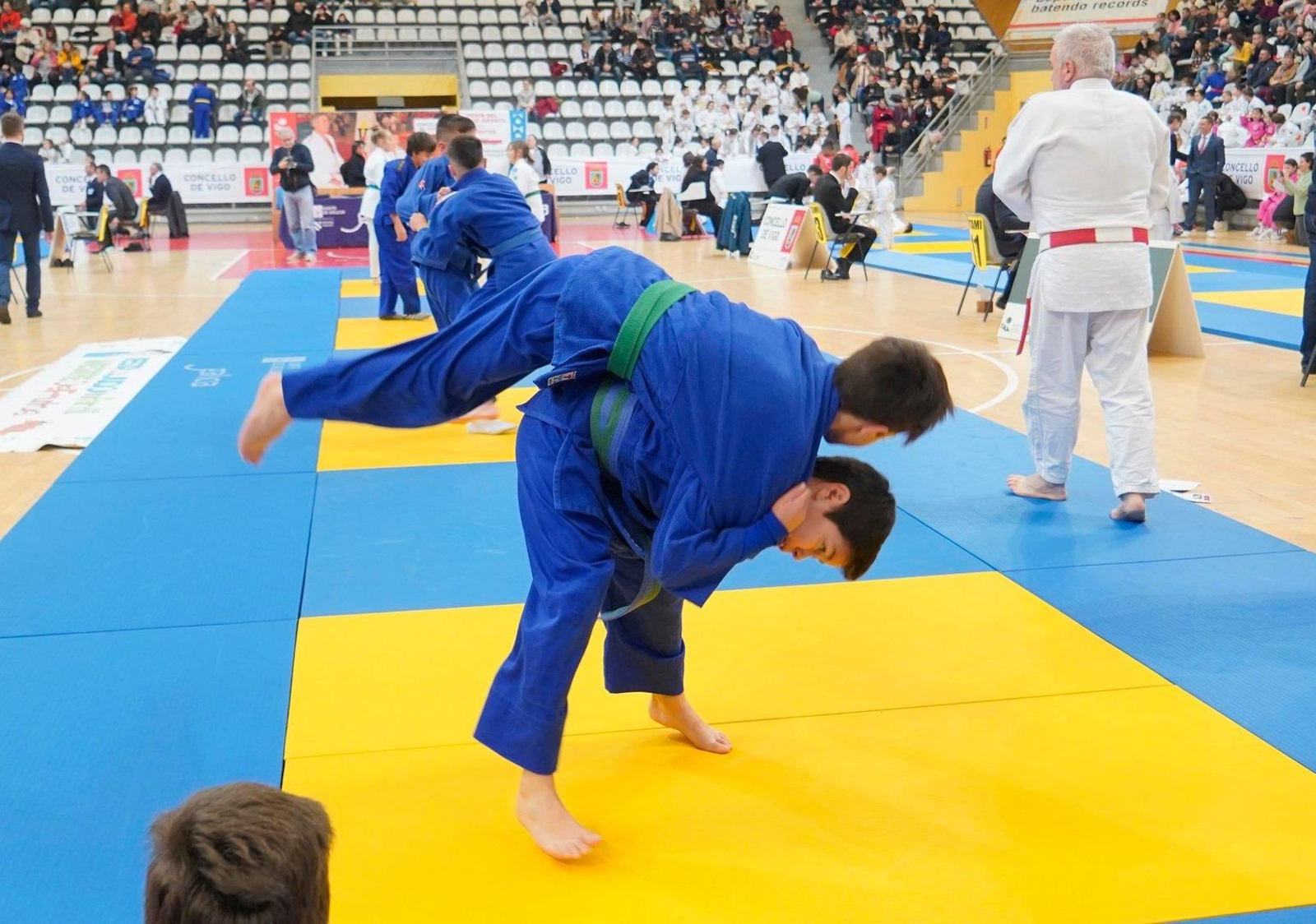 Fiesta del judo en As Travesas.