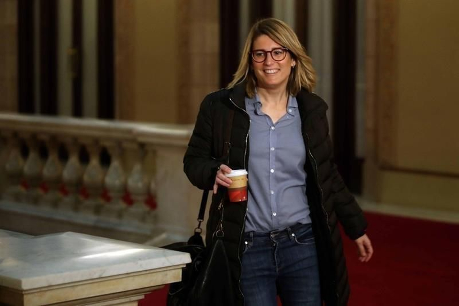 La portavoz de Junts per Catalunuya, Elsa Artadi, en el Parlament