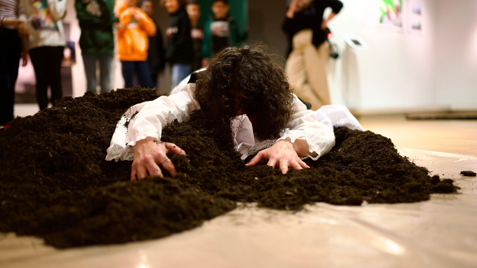 Noelia Tajes en Delemont. Foto Aline Zandona