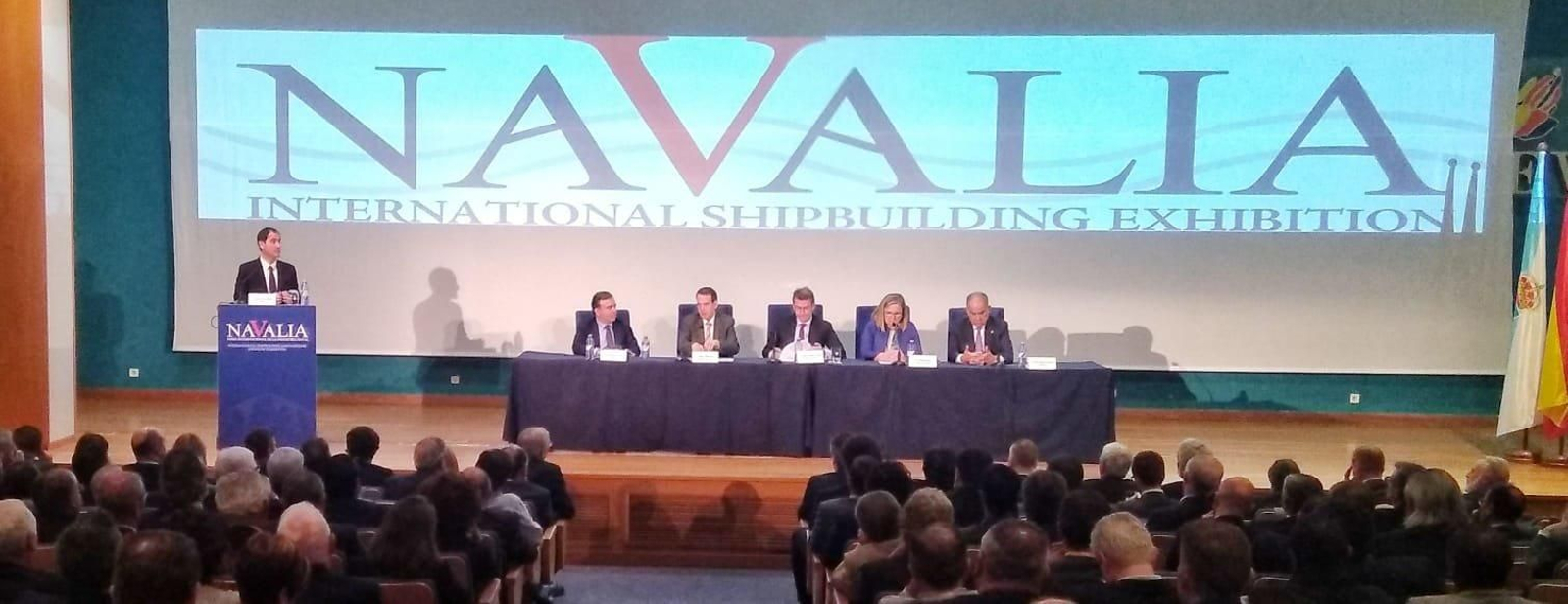 Inauguración de Navalia, esta mañana // Vicente Alonso