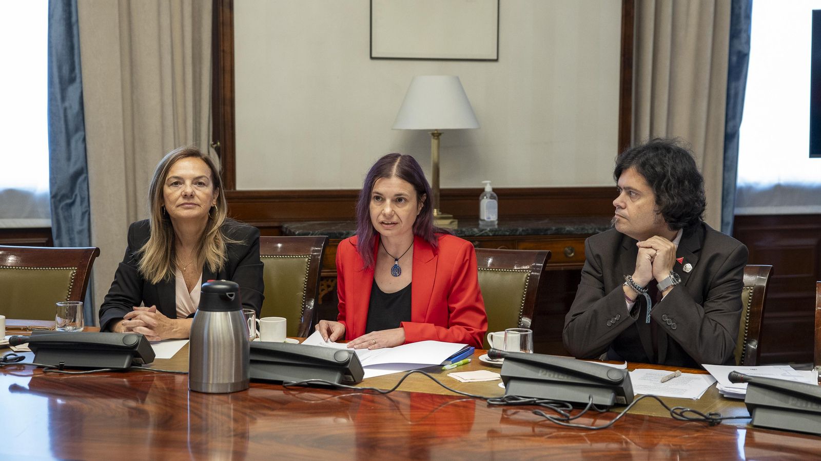 Alonso durante la presentación ante el Congreso de la propuesta de reforma del Código Civil en materia de nacionalidad del CGCEE