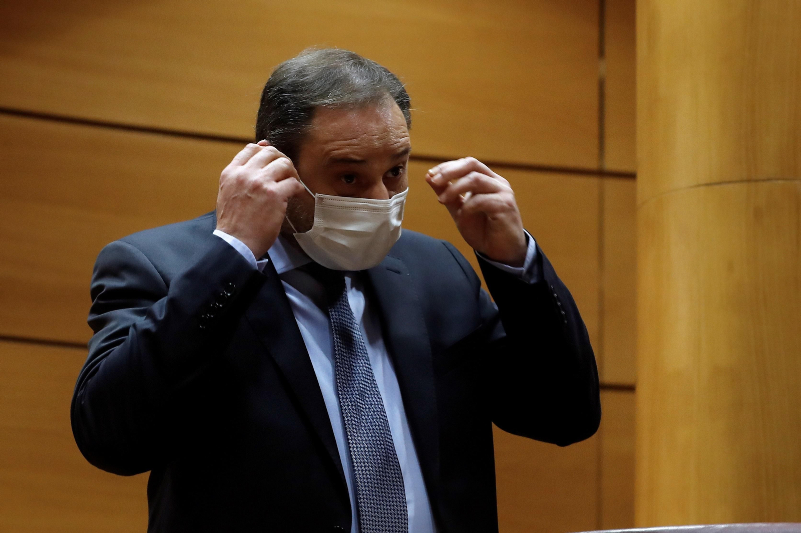 El ministro de Transportes, Movilidad y Agenda Urbana, José Luis Ábalos