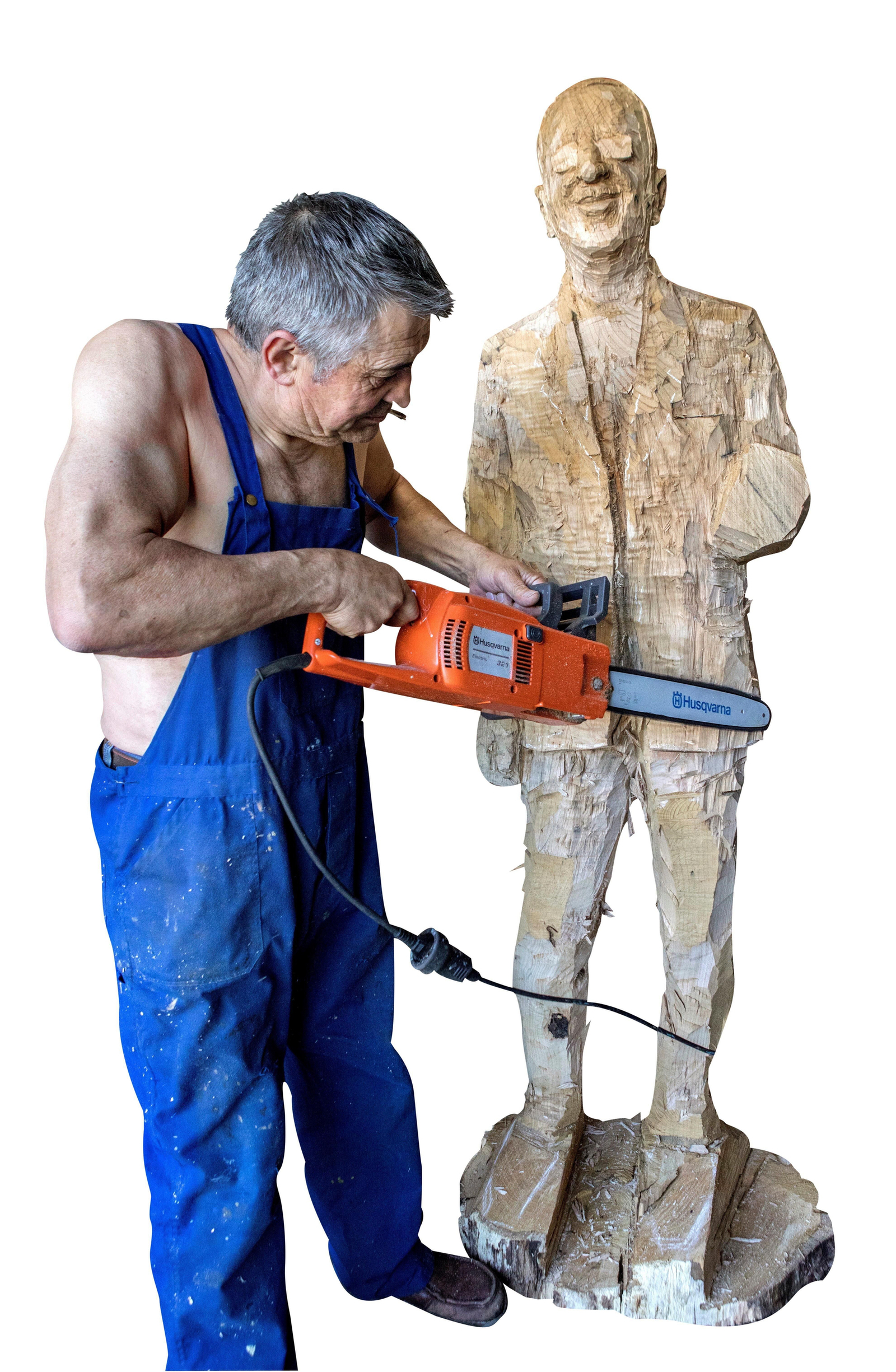 Alvaro de la Vega, con la imagen de Ringo Starr.