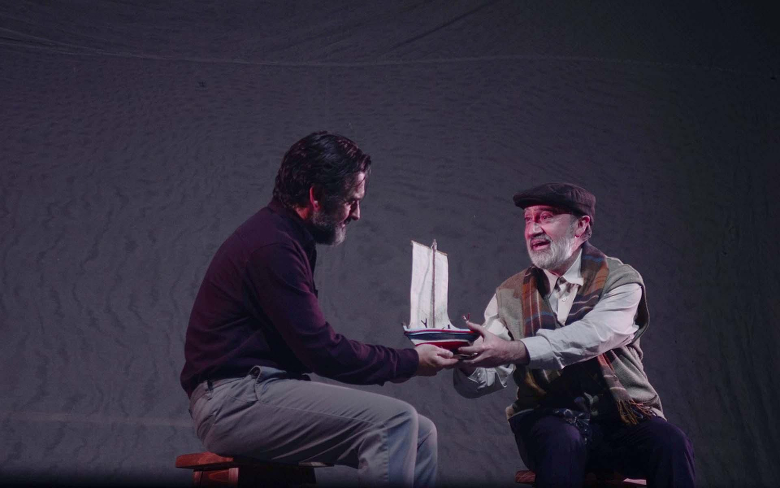 Imagen de la representación de 'O charco de Ulises'