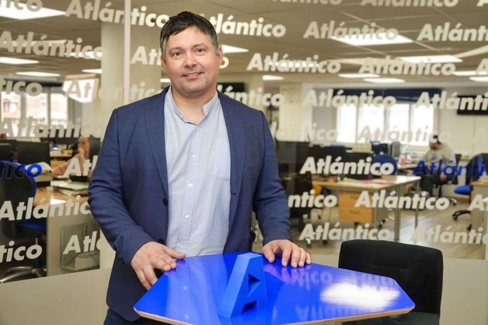 Manu Lourenzo visitou Atlántico para falar sobre o municipio.