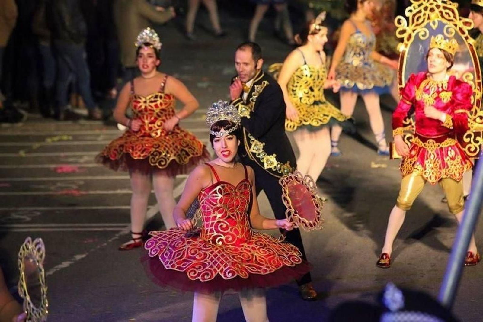 La comparsa "Estrelas da noite" logró premios en Santiago, Pontevedra, A Coruña, O Rosal y Tui.