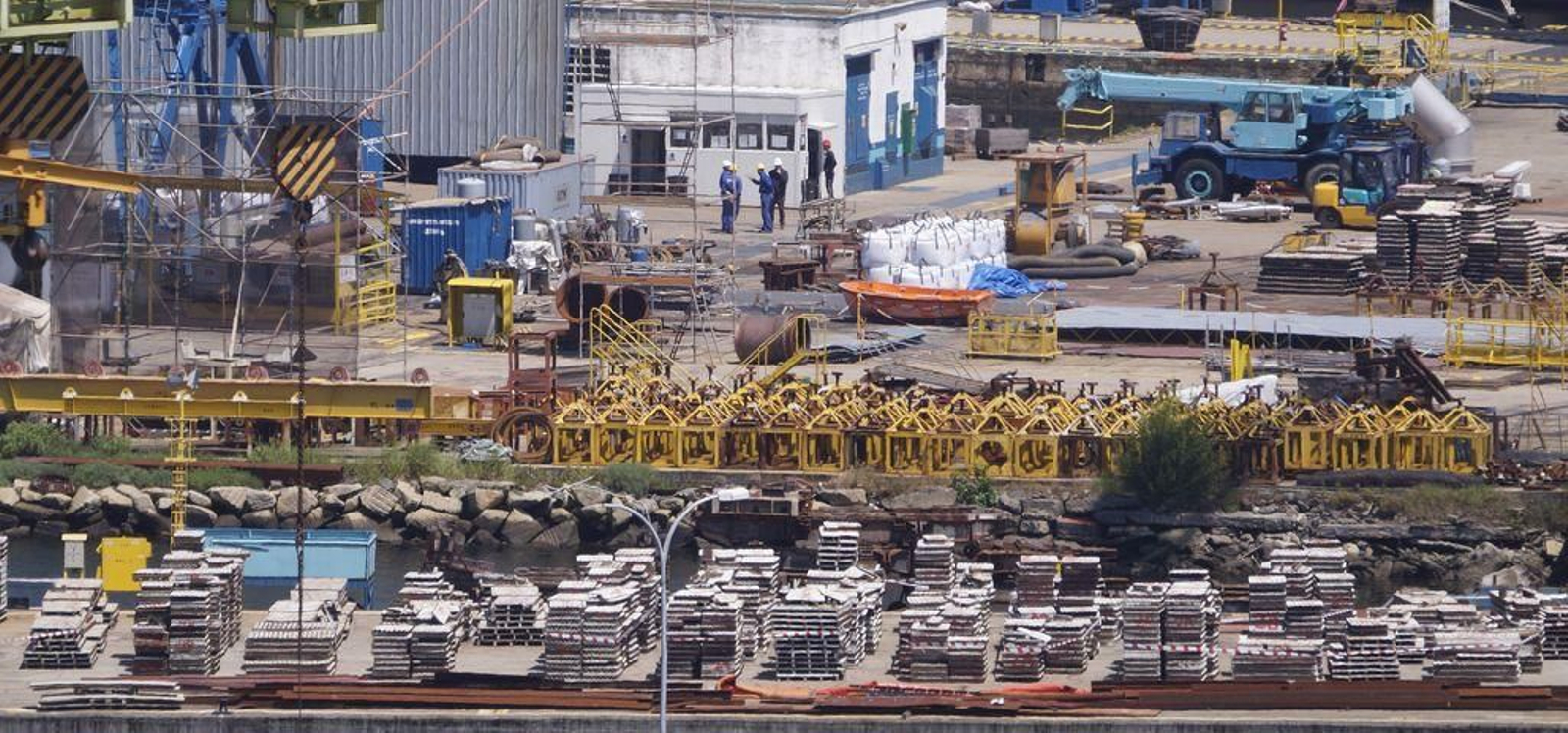 Rodman solicitó a la Autoridad Portuaria la construcción de un dique de 9.500 toneladas en el astillero Polyships & Dock en Teis.