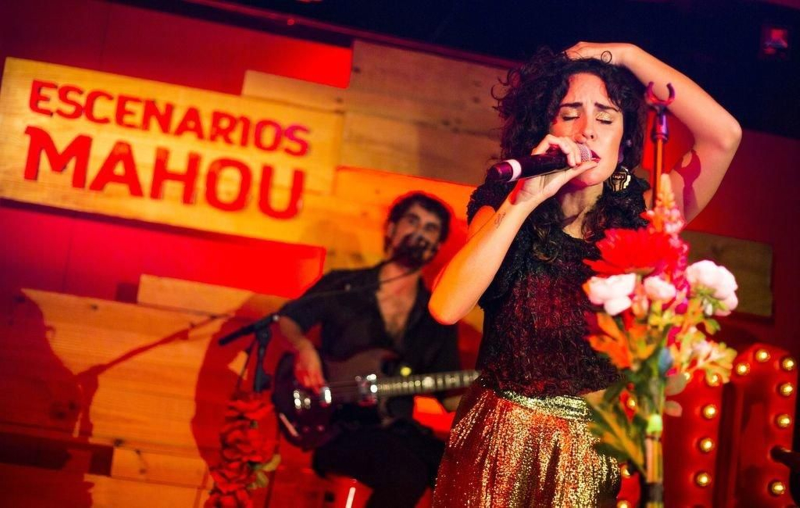 Un momento de la actuación de Fuel Fandango.