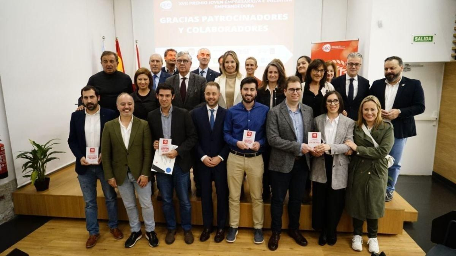 Entrega de premios AJE del año pasado.