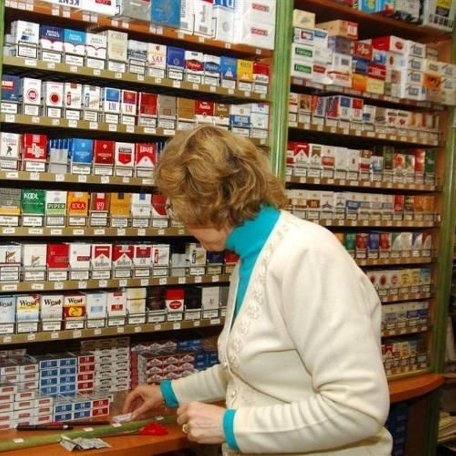 Imagen de una tabacalera.