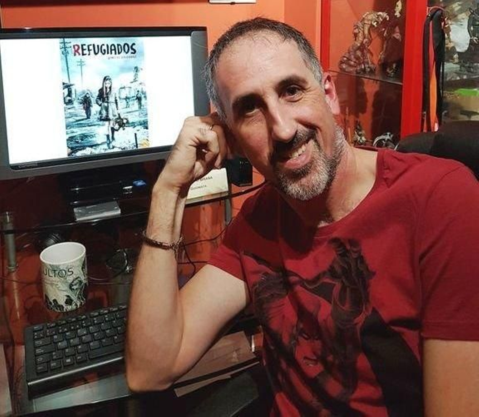 David Braña colabora como guionista en el proyecto "Refugiados".