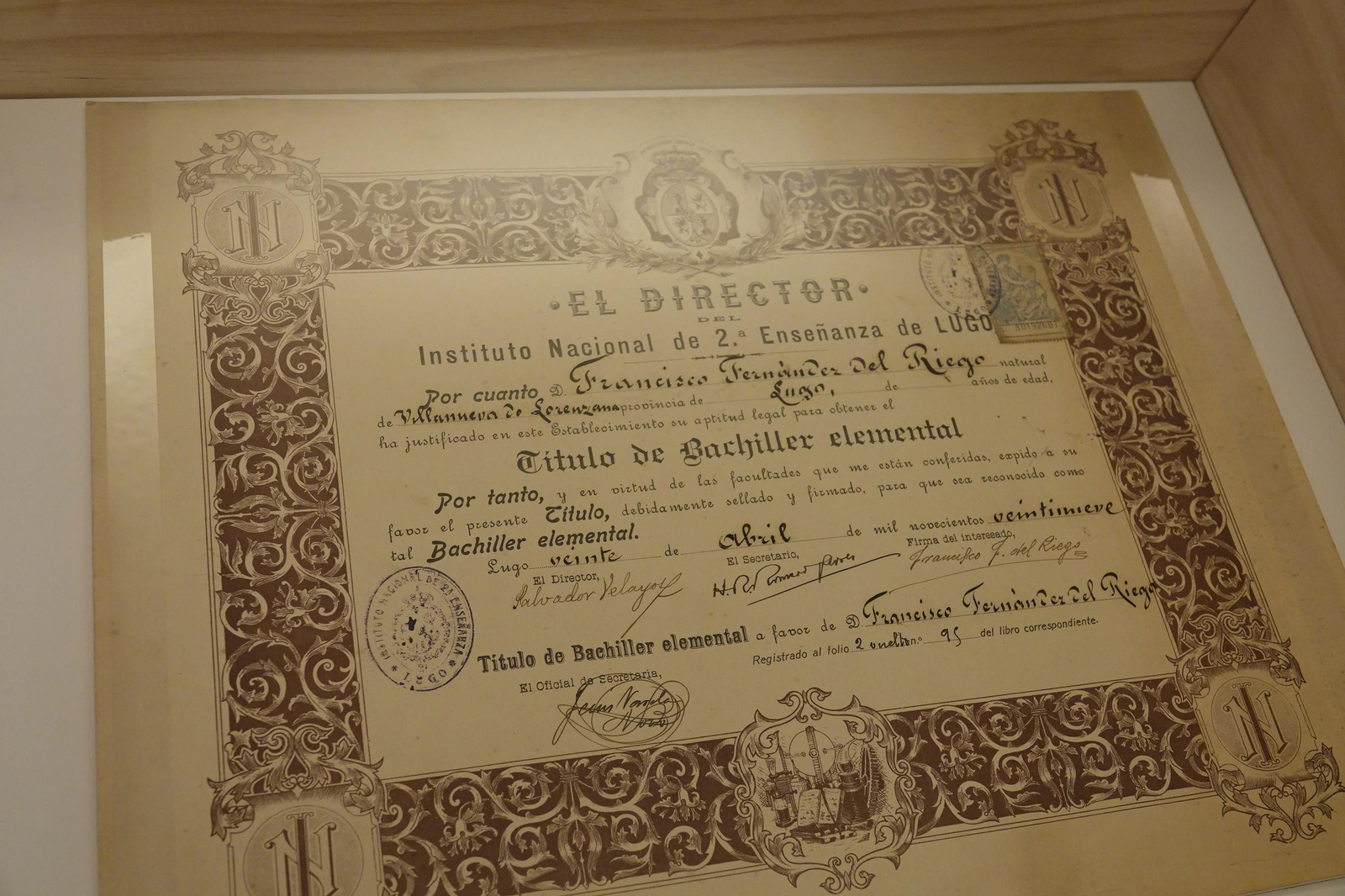 Presentación en la Pinacoteca de "Nos vieiros da arte galega", sobre a colección municipal de Francisco Fernández del Riego.