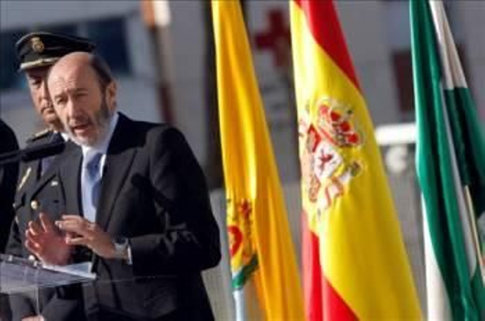 El ministro del Interior, Alfredo Pérez Rubalcaba. (Foto: Carrasco Ragel)