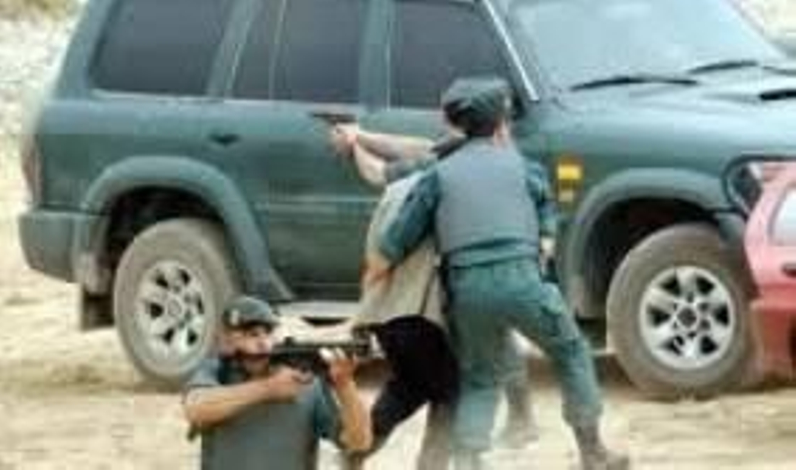 miembros del GAR en un simulacro