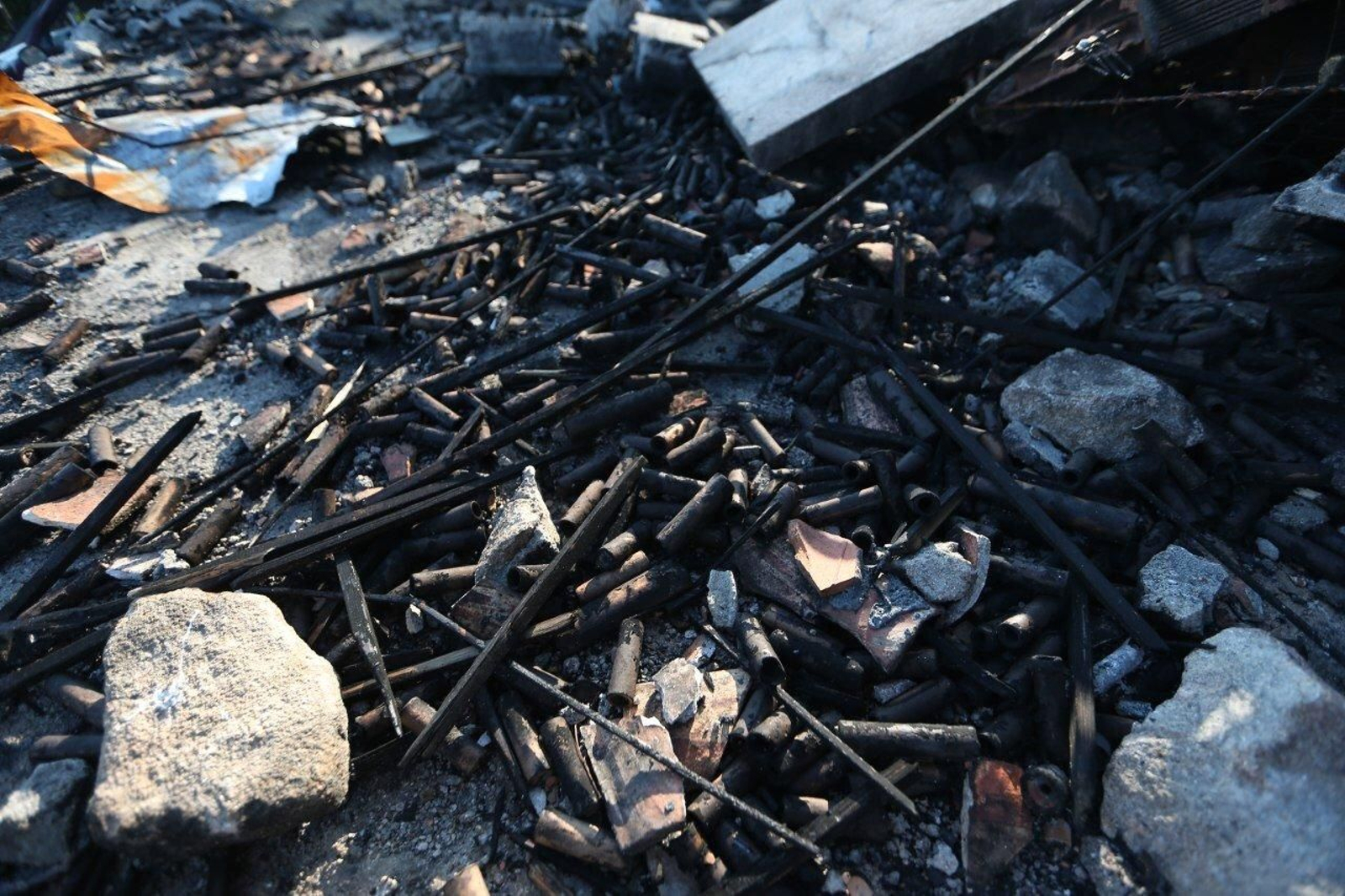 La 'zona cero' de la explosión de Tui  Alberte 15