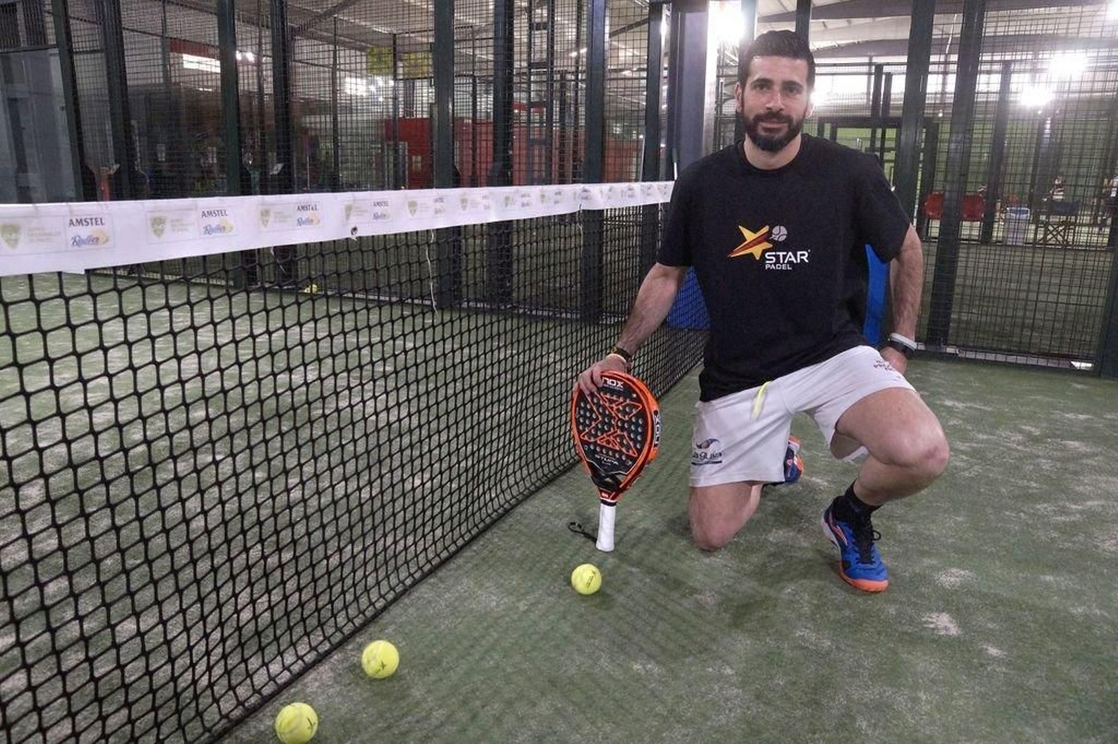 David del Barrio espera con entusiasmo el momento de estrenar la camiseta del Star Padel Coimbra.