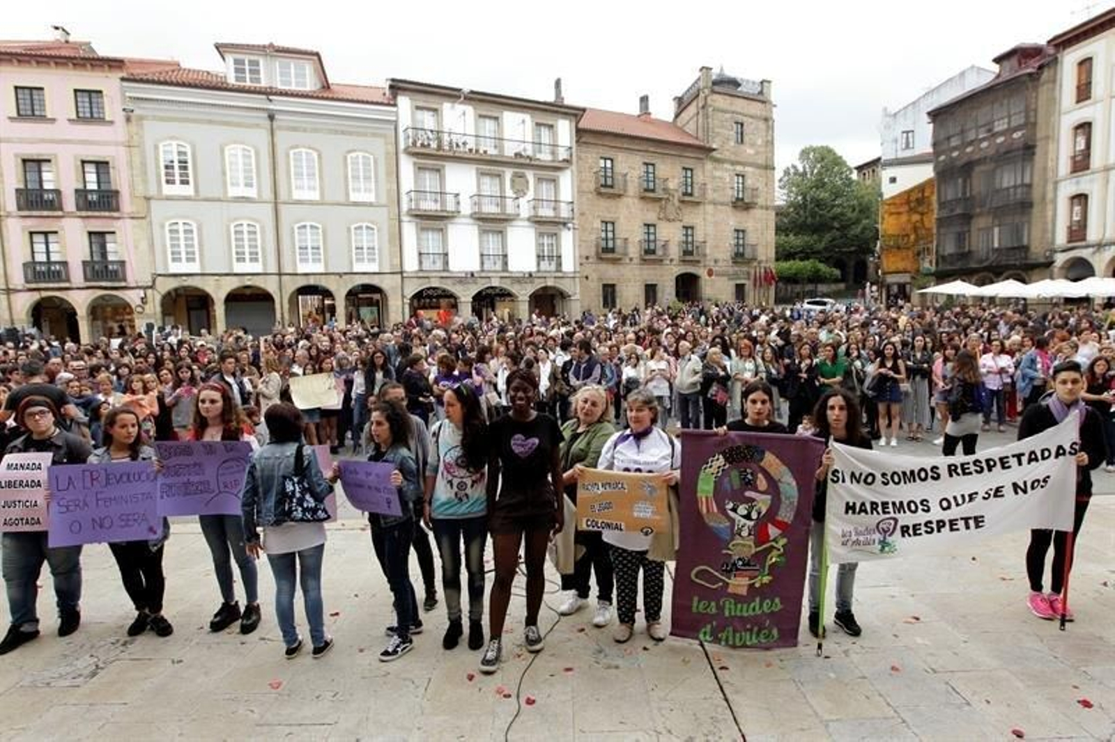 Manifestación en Pamplona