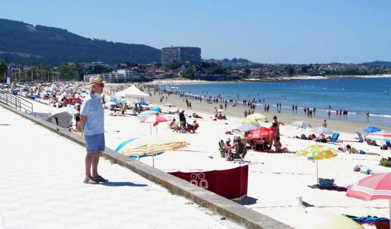 Samil y O Vao tienen capacidad para 15.000 bañistas con aforos limitados.