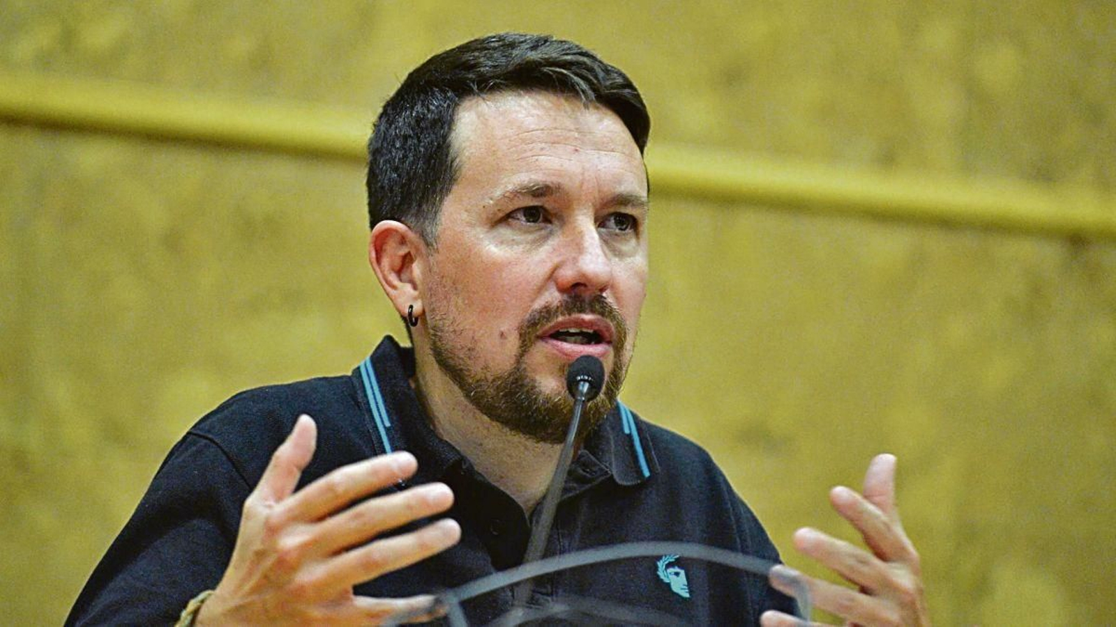 El exvicepresidente y fundador de Podemos, Pablo Iglesias.