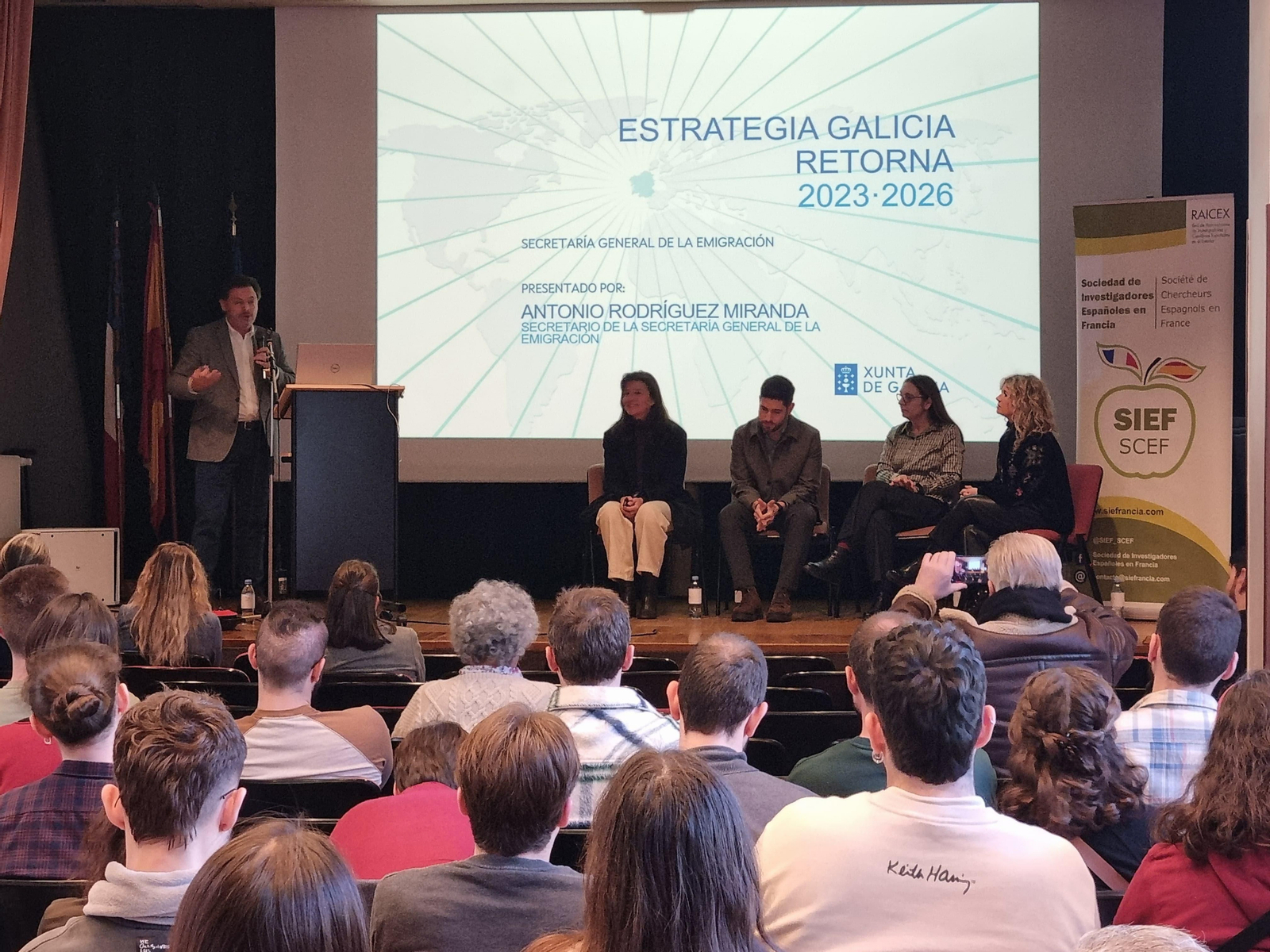 El pasado fin de semana la Sociedad de Investigadores Españoles en Francia (SIEF-SCEF), celebró su Asamblea General en el Colegio de España de París.