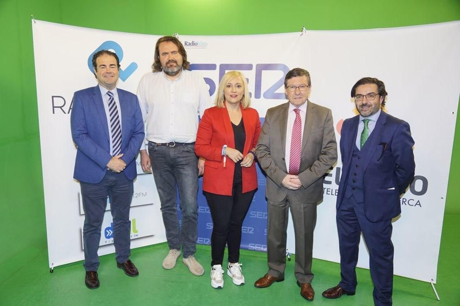 Eugenio González de Haz, Rubén Pérez, Elena Muñoz, Carlos López Font y José Carlos Jiménez.