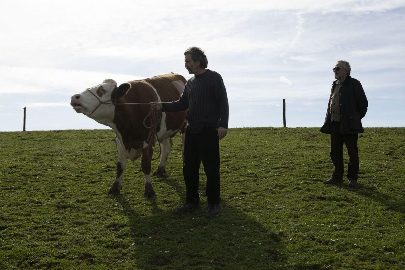 Luis Zahera protagoniza “Animal salvaje”, serie en la que actúa con Morris.