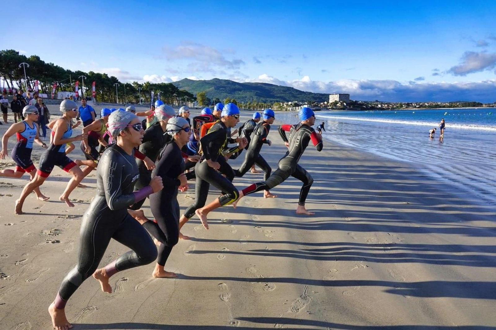 Triatlón de Samil. // Vicente Alonso