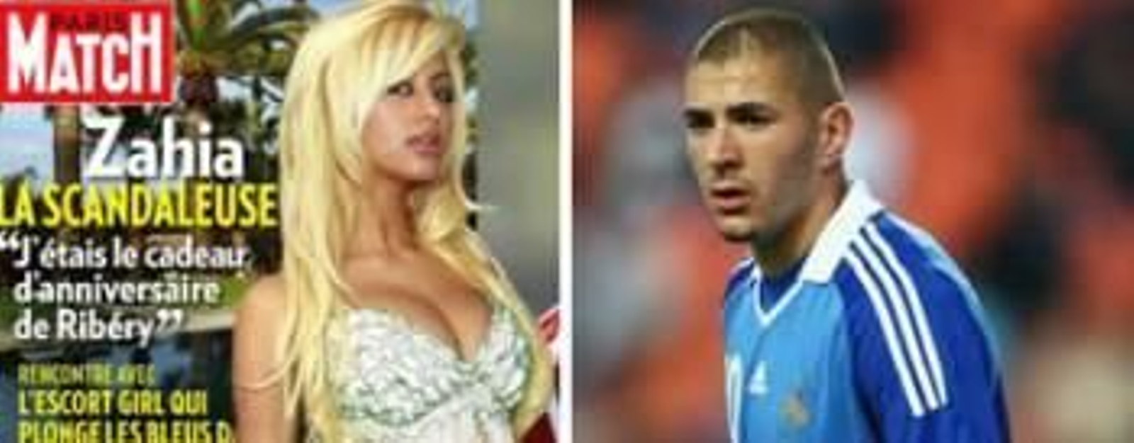 Zahia y Benzema (Foto: EFE)