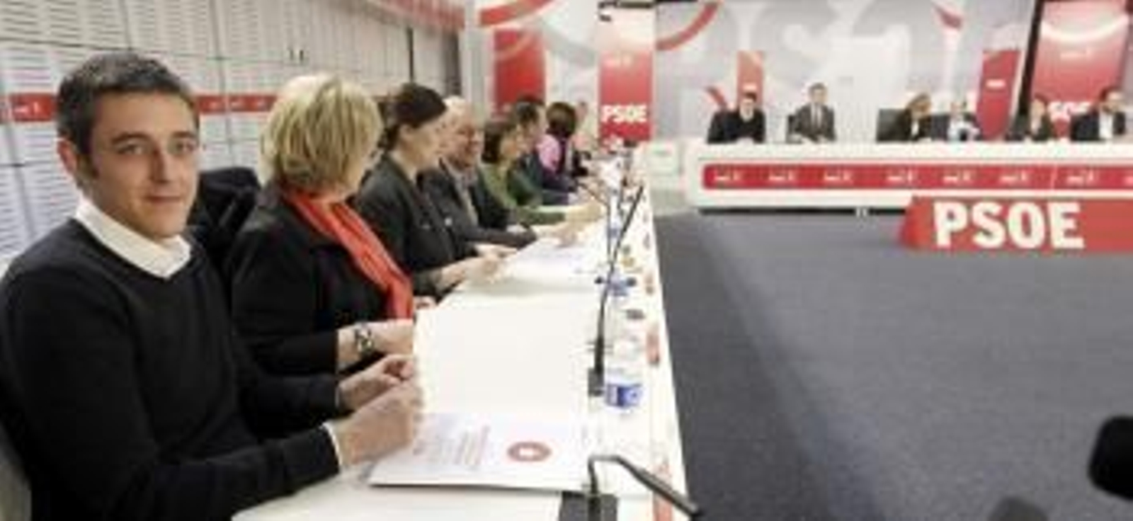 El secretario general del grupo socialista en el Congreso, Eduardo Madina.