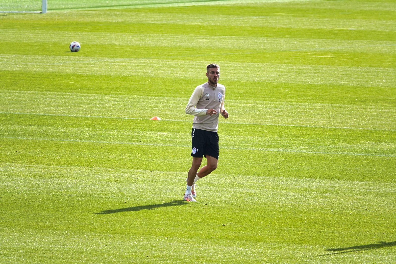 Entrenamiento del Celta en Mos.