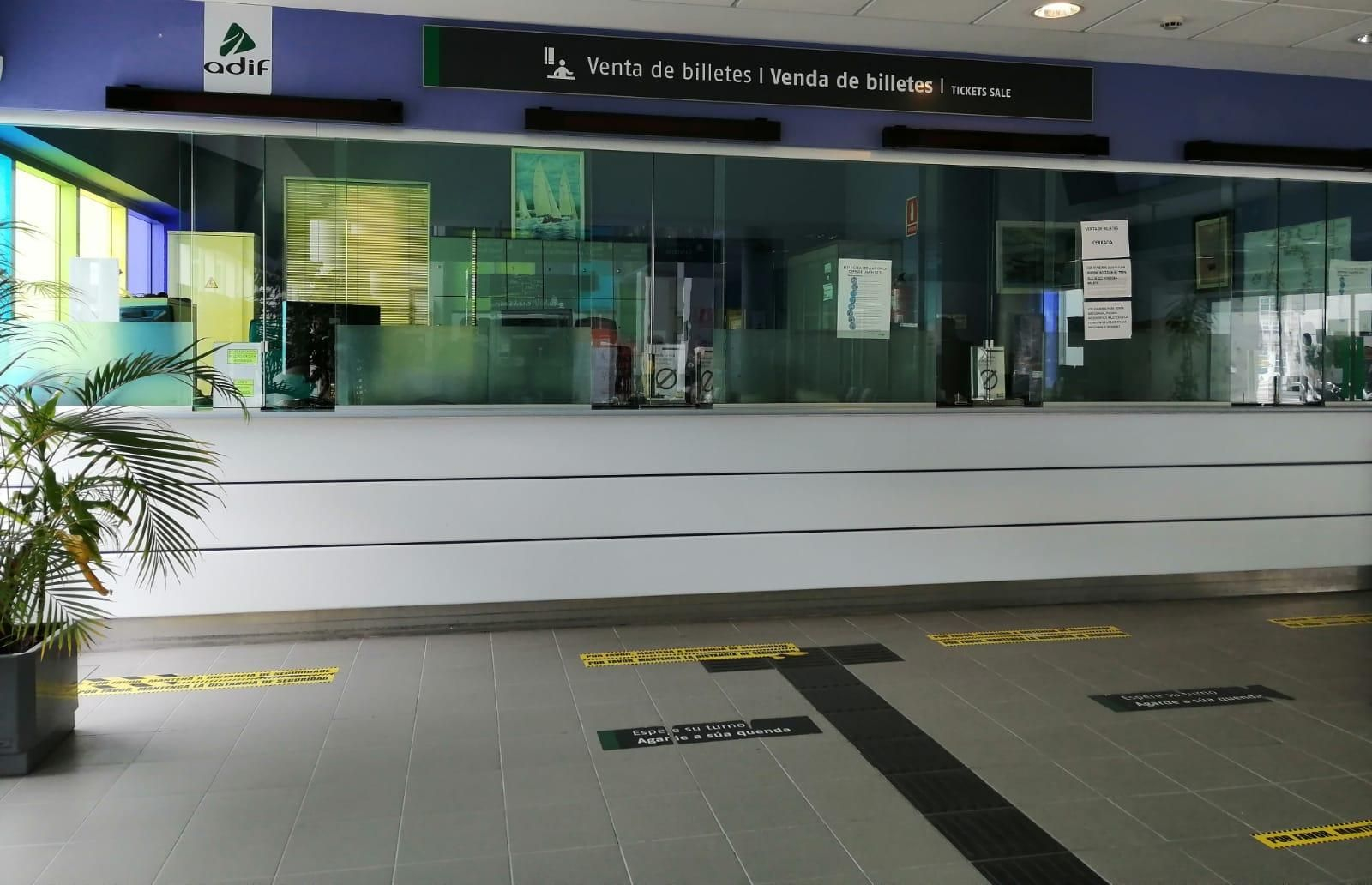 Cierran las taquillas de Guixar por el positivo de un trabajador de Adif // Vicente