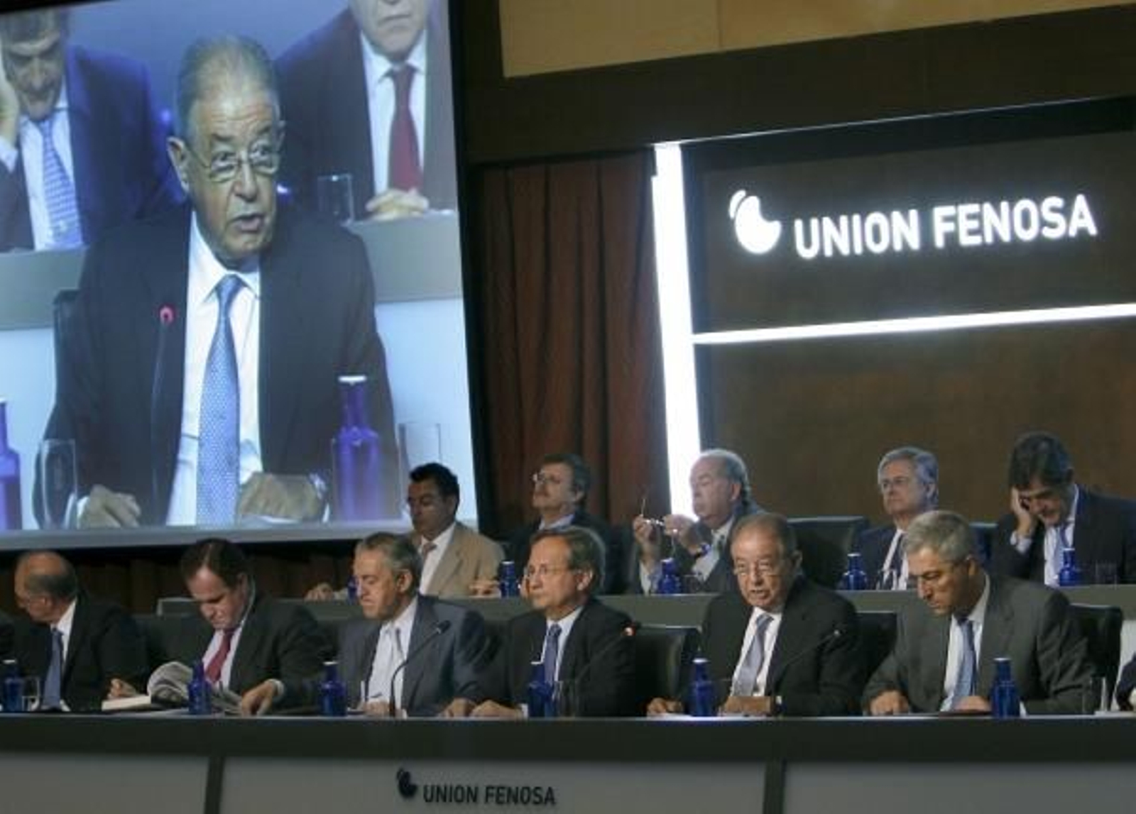 Vista de la junta general de accionistas.