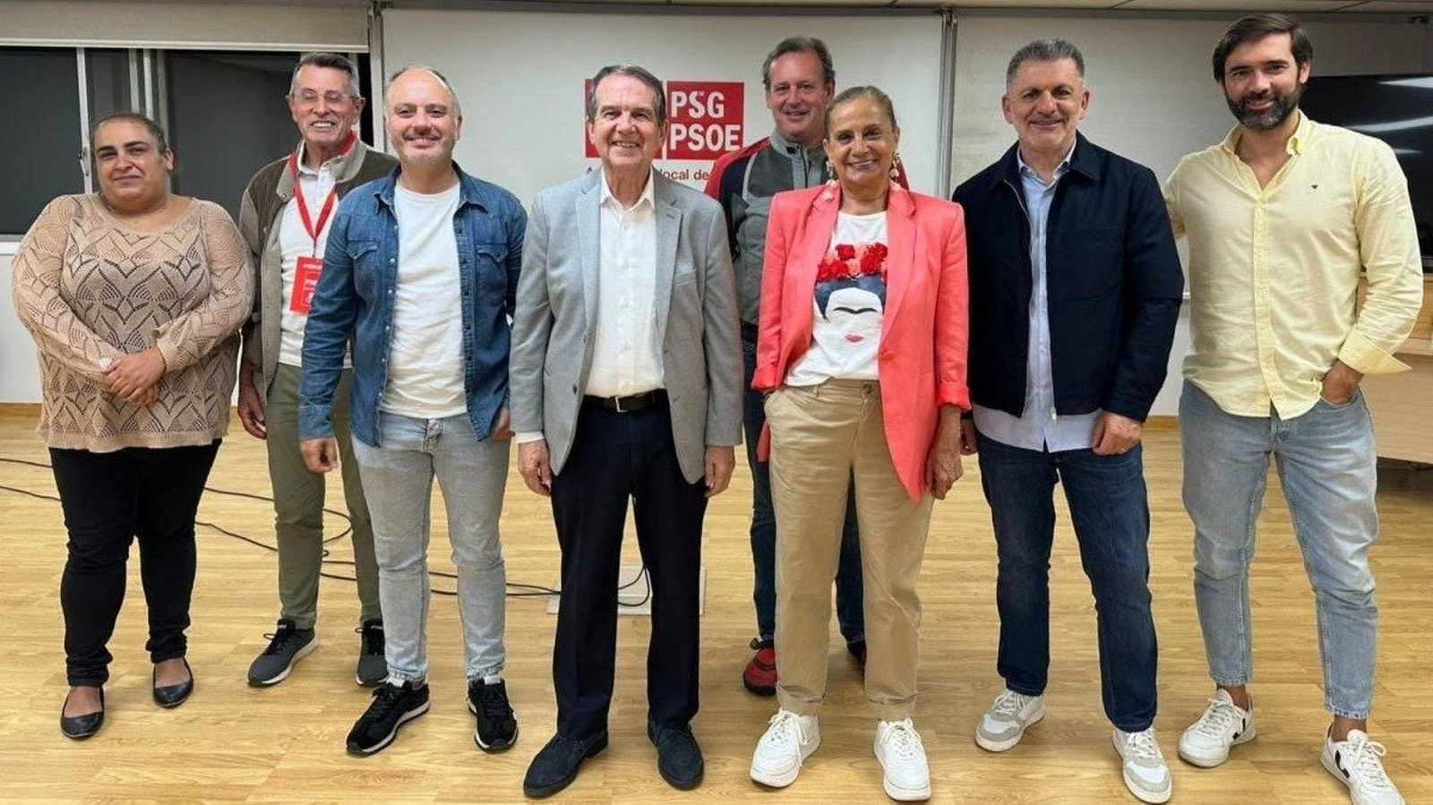 Abel Caballero y David Regades valoraron los resultados con el PSOE vigués.