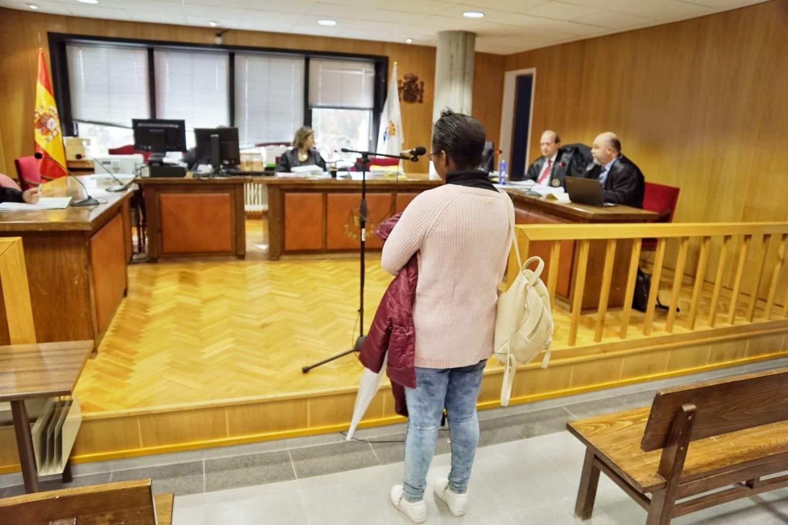 La sala del juzgado esta mañana  // Vicente Alonso
