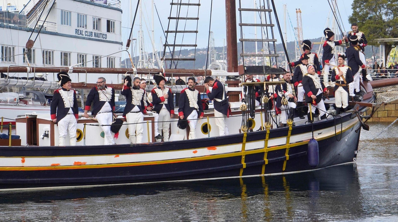 Representación de la Reconquista de Vigo 2024.