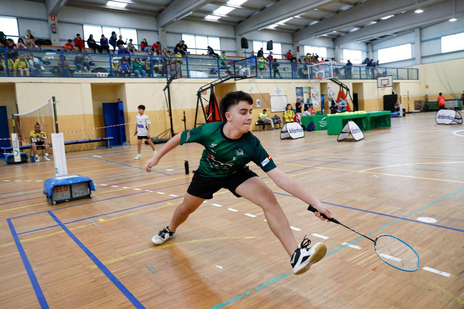 +Deporte Atlántico de bádminton en Ponteareas.