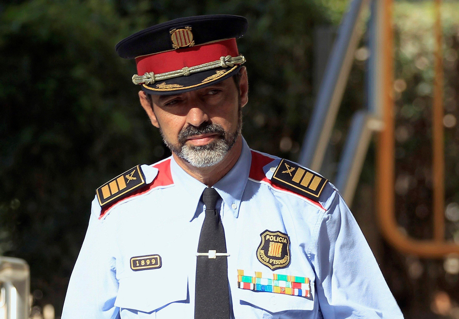 El jefe de la Policía regional catalana (Mossos d'Esquadra) Josep Lluís Trapero