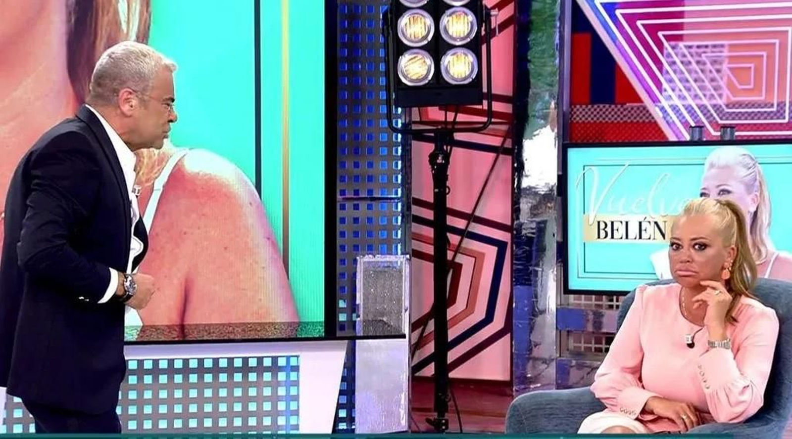 Jorge Javier y Belén Esteban