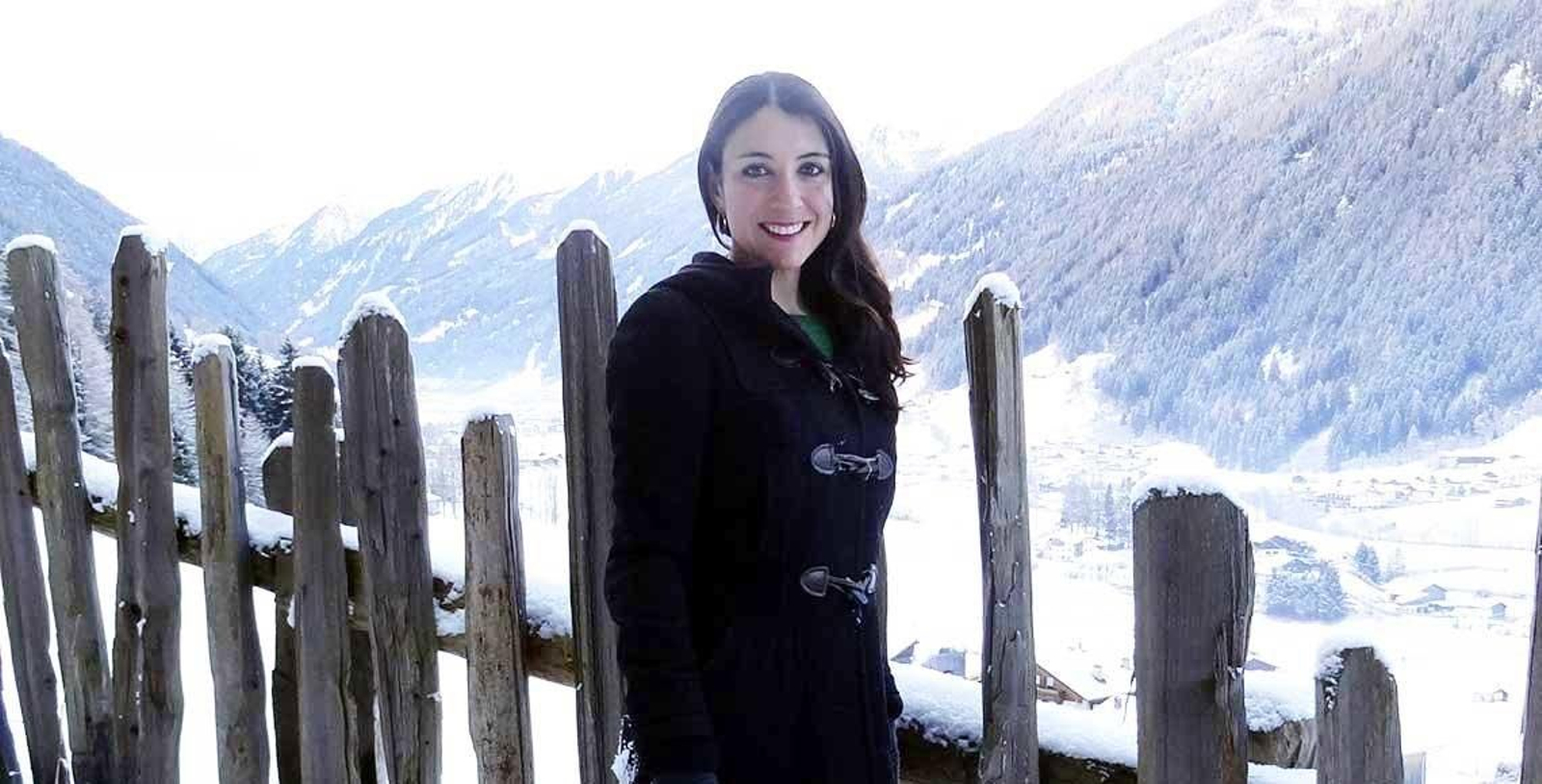 Esther Medina es una española feliz por estar en Austria disfrutando de su mayor pasión: el esquí.