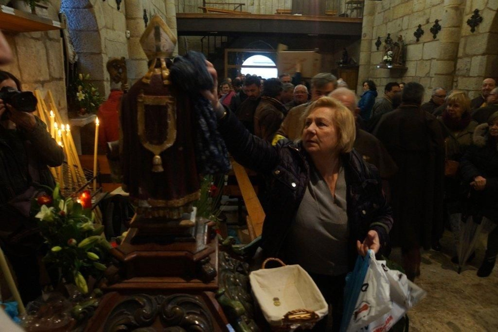 San Blas, la gran romería del invierno en Vigo  Foto Vicente 13