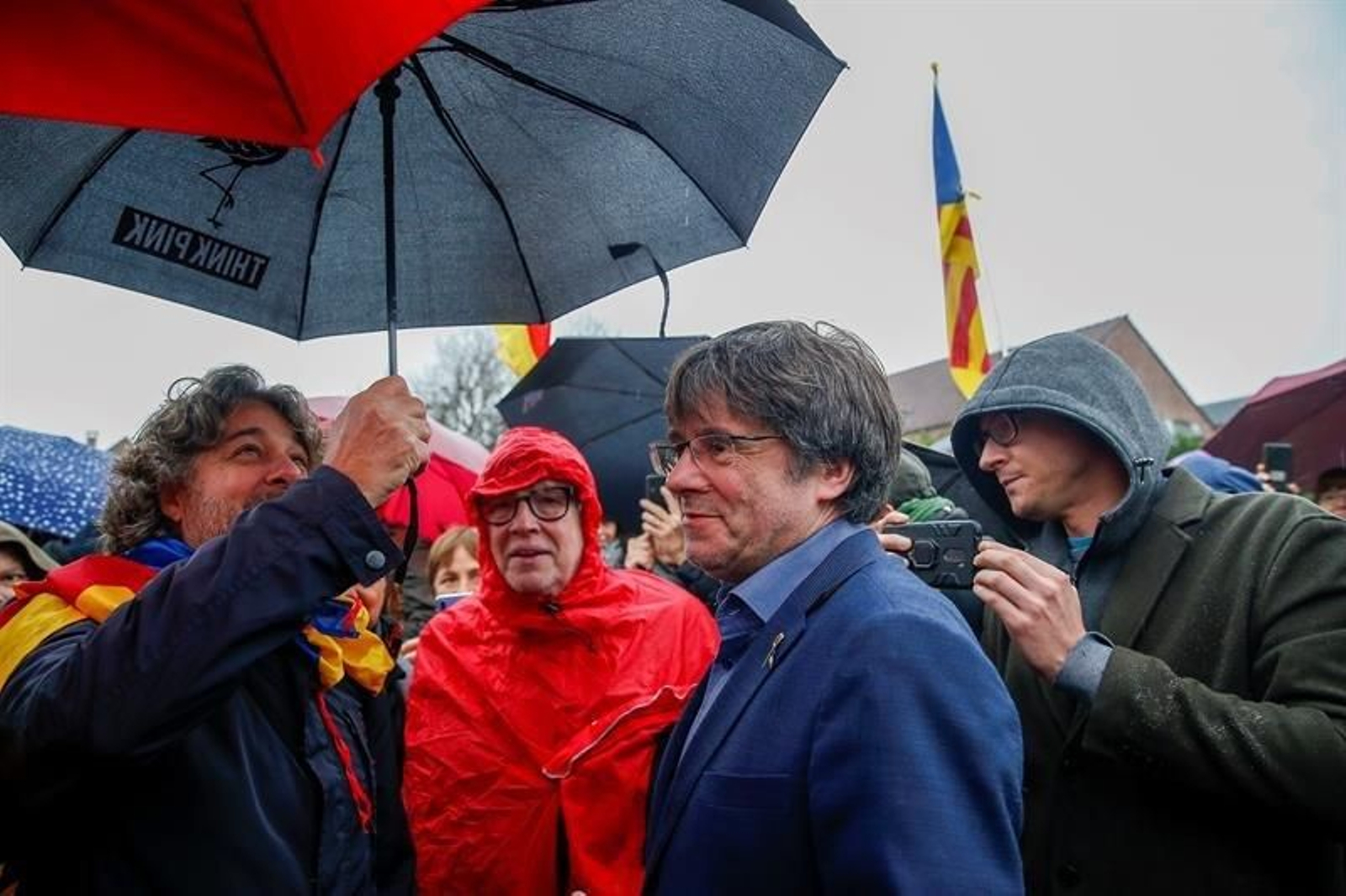 El expresidente de la Generalitat de Cataluña Carles Puigdemont