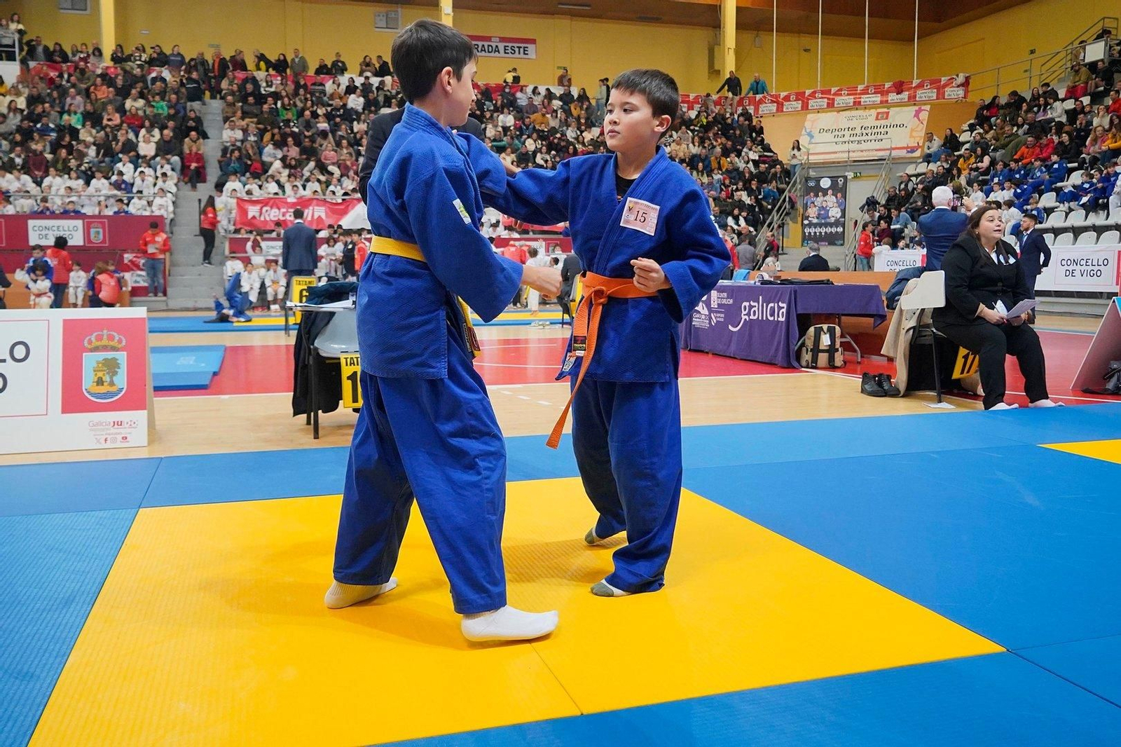 Fiesta del judo en As Travesas.