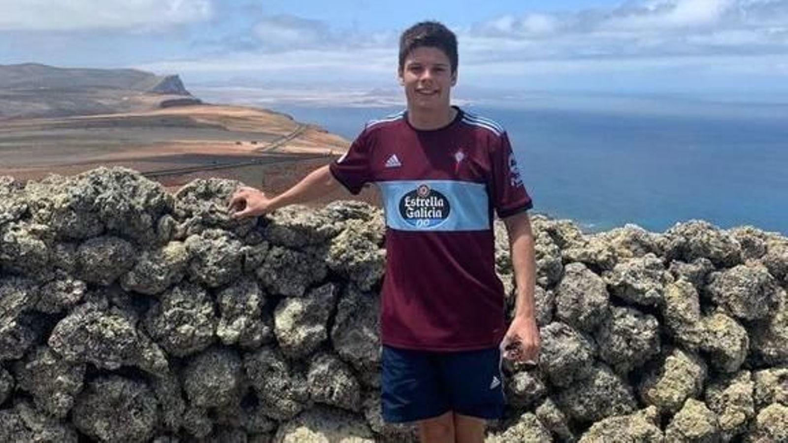 Mauro Trincado, en Lanzarote.