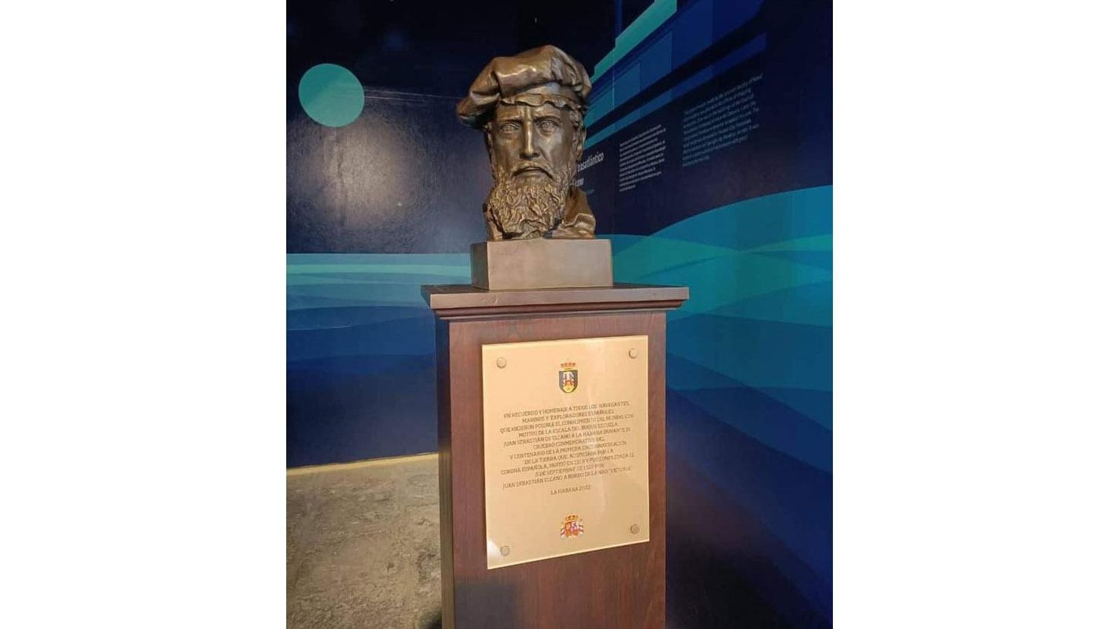 Busto de Juan Sebastián Elcano